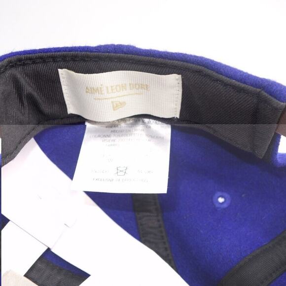 Aimé‎ Leon Dore New Era Melton Wool Mets Hat Blue - Picture 6 of 6